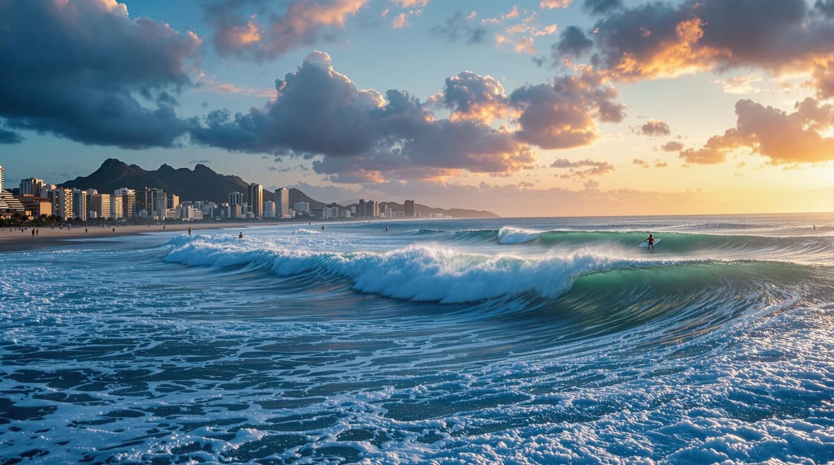 Lugar Puerto Escondido: Paraíso Surfero en México